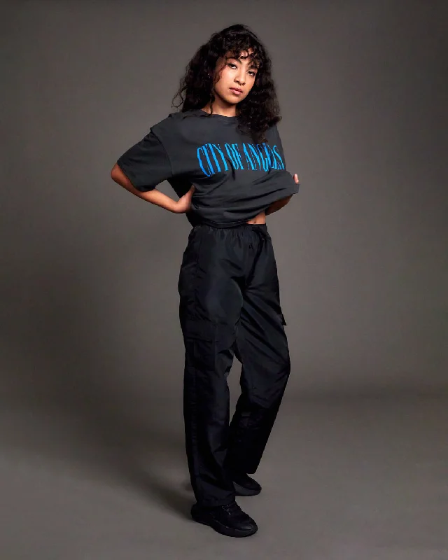 Elegant And Charming Swish Cargo Track Pants - RVCA Black
