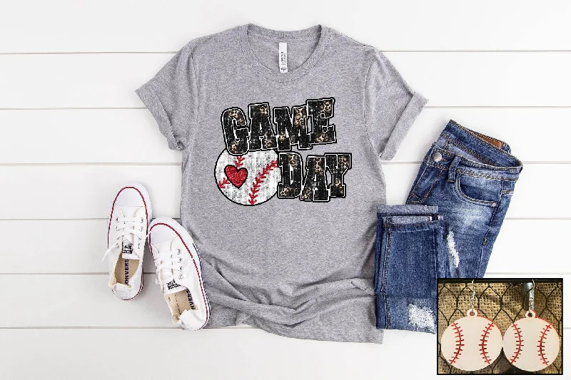 Youthful Street Fashion Game Day Tee