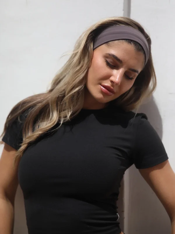 Age-reducing Style Soft Headband - Mocha