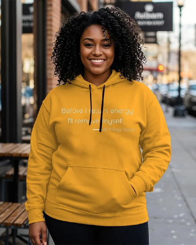 Sweet Style All Things Peace Long-sleeved Hoodie
