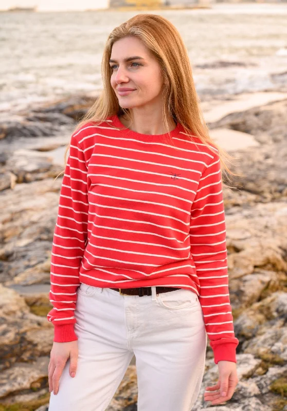 Elegant And Simple Seaside Jersey - Poppy Stripe