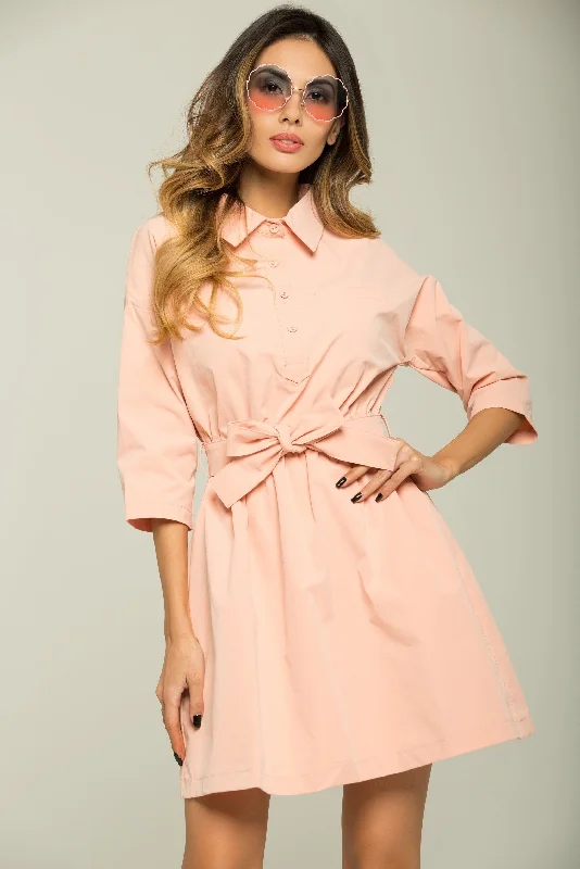 Boutique Recommendation Bubblegum Pink Shirt Dress