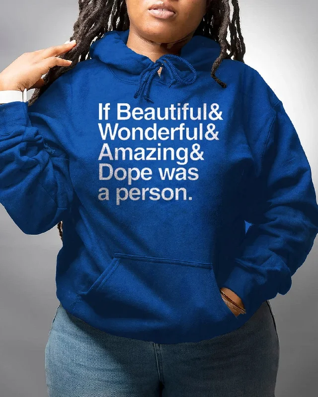 Comfortable And Casual Dope Person Long Sleeves Hoodie