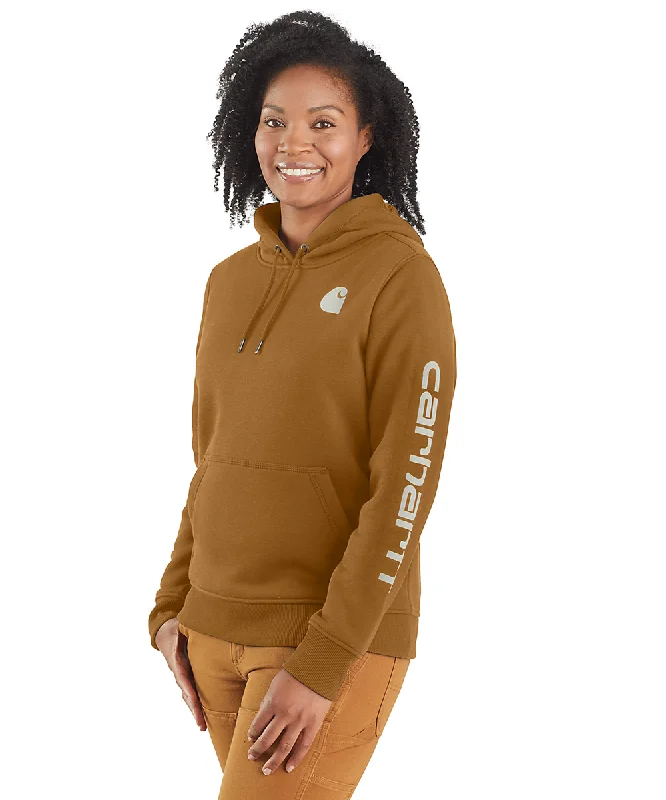 Youthful Carhartt Women's Clarksburg Pullover Hoodie - Carhartt Brown