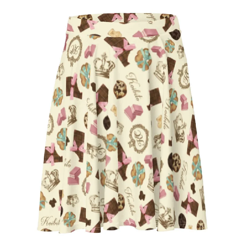 Noble And Elegant Royal Cookie Skater Skirt