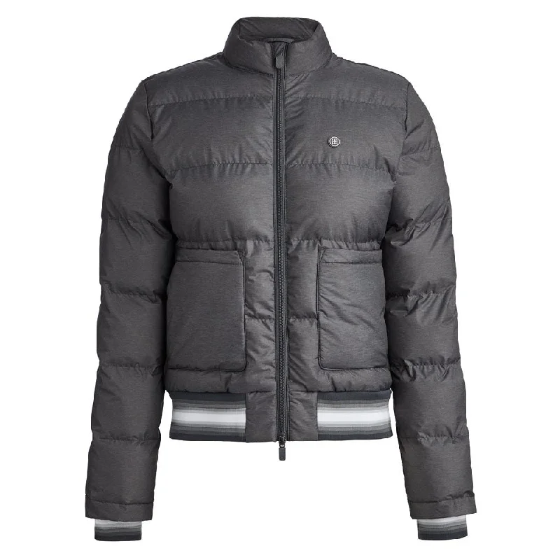 Simple Matching Gfore Coated Nylon Melange Puffer Golf Jacket 2023 Women
