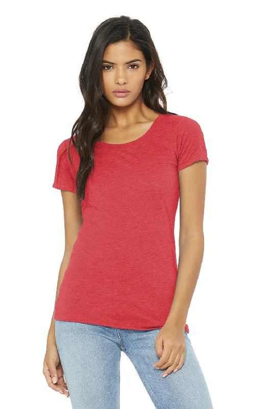 Advanced Customization Bella + Canvas Womens Short Sleeve Crewneck T-Shirt - Red - Closeout Advanced Customization Bella + Canvas Womens Short Sleeve Crewneck T-Shirt - Red - Closeout