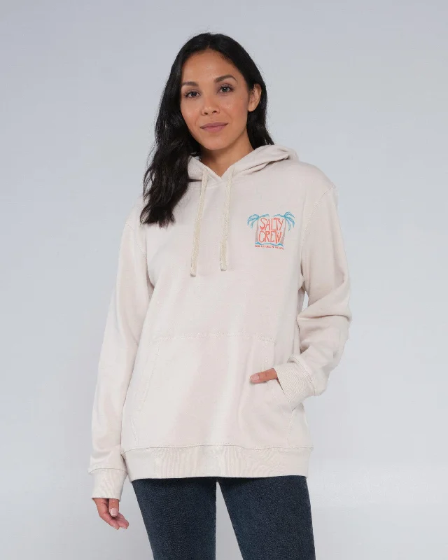 Elegant Temperament Postcard Hoody - Natural