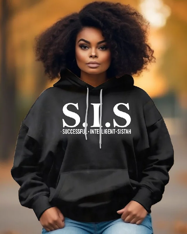 Soft And Comfortable Black Women Successful Intelligent SistahLong Sleeves Hoodie