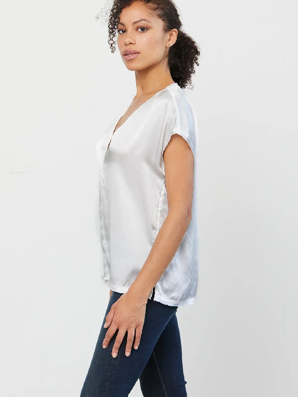European And American Style T1232wt GO Silk Go Raw Revisited tee Lux
