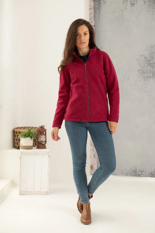 Fresh And Simple Ashby Waterproof Fleece - Berry