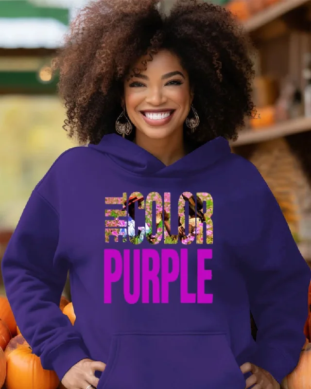 Sports And Leisure The Color Purple Long Sleeve Hoodie