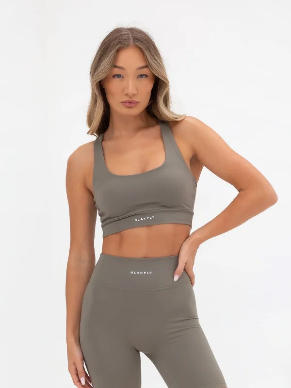 Classic Series Ultimate Active Bra - Safari Green