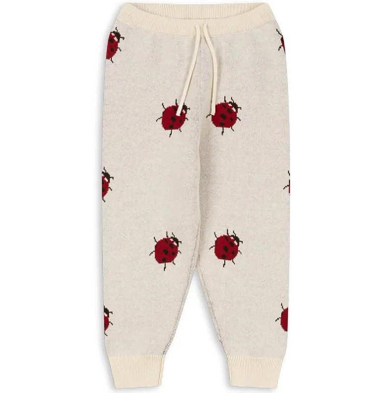 Fashion Must-have Lapis Knit Pants in Ladybug by Konges Slojd