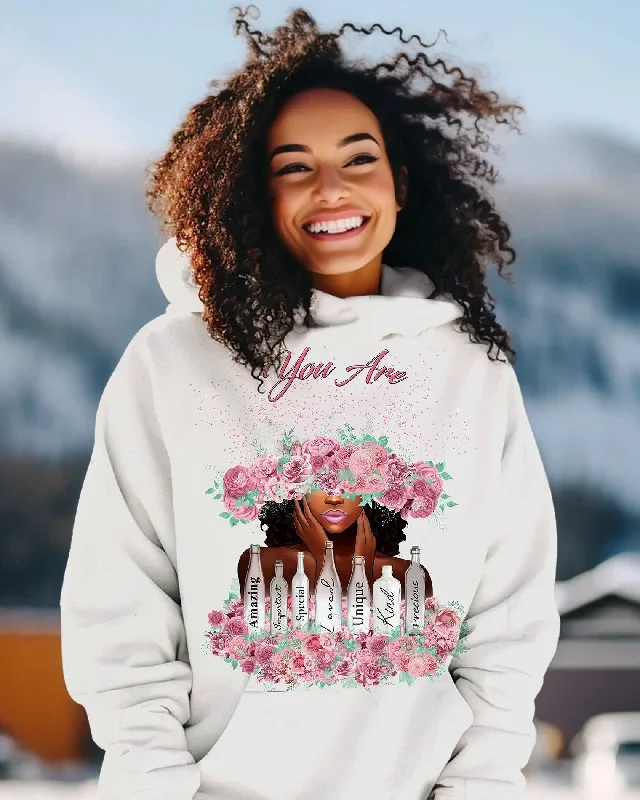 Simple And Comfortable You Are Amazing Hoodie