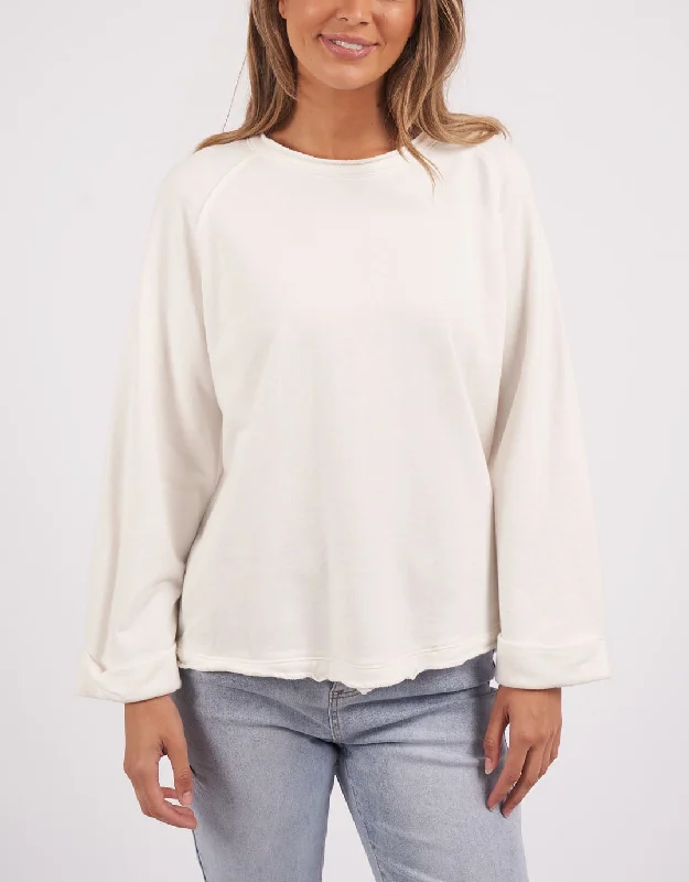 Trendy And Casual Spencer Crew - Egret