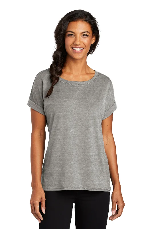 Street Cool Ogio Womens Luuma Jersey Moisture Wicking Short Sleeve Crewneck T-Shirt - Heather Petrol Grey - Closeout Street Cool Ogio Womens Luuma Jersey Moisture Wicking Short Sleeve Crewneck T-Shirt - Heather Petrol Grey - Closeout