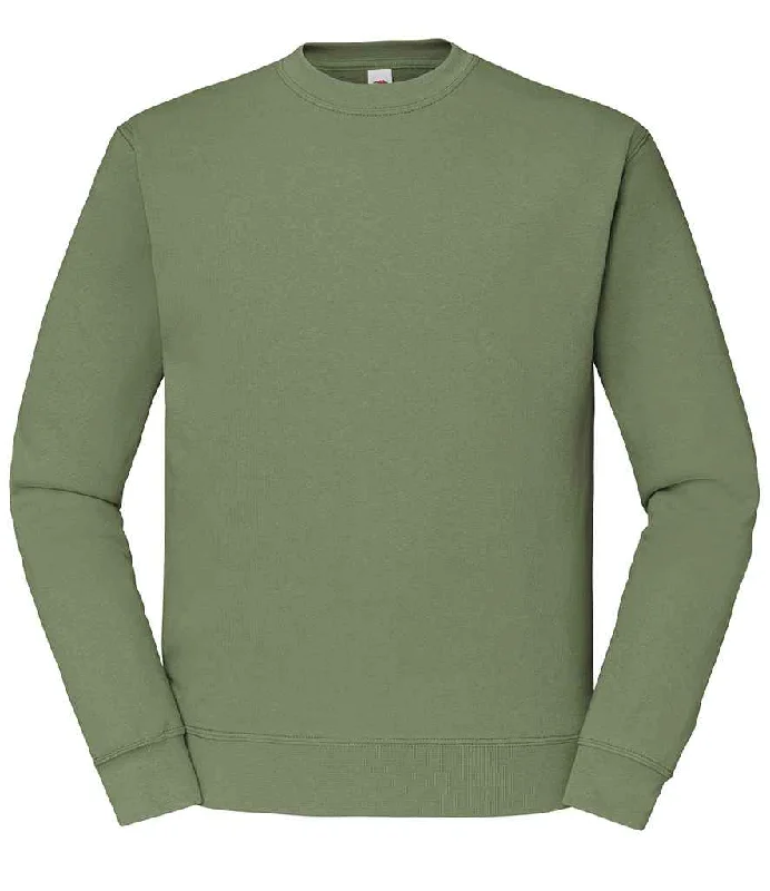 Sports And Leisure Fruit of the Loom Classic Drop Shoulder Sweatshirt | Classic Olive