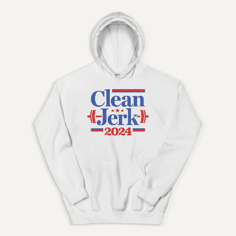 Celebrity Must-have Clean And Jerk 2024 Pullover Hoodie