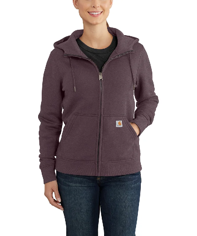 Cute Style Carhartt Women’s Clarksburg Full-Zip Hoodie - Blackberry Heather