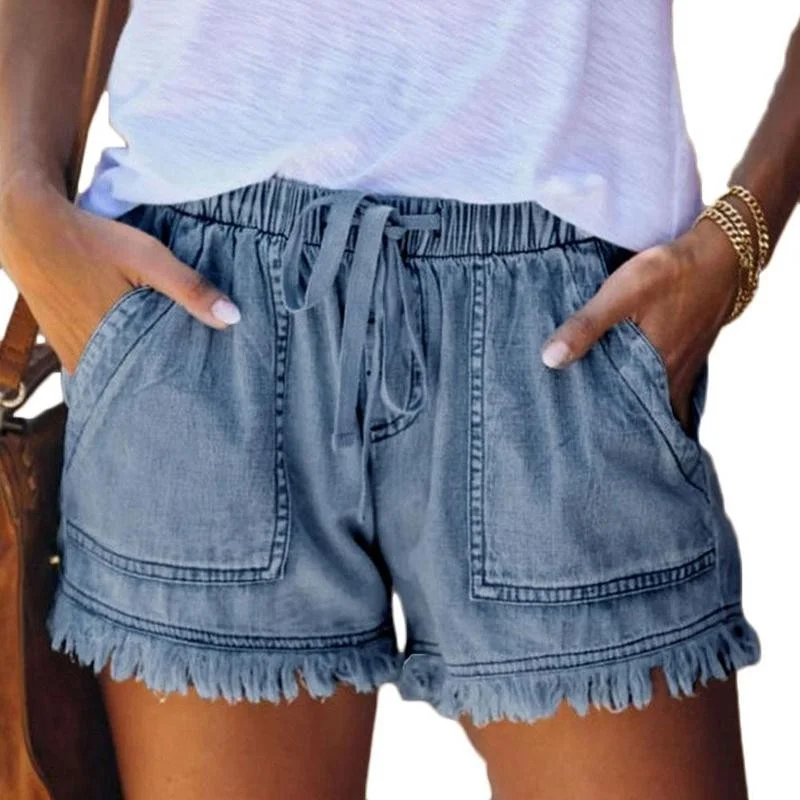 High-end Design High Waisted Shorts Jeans Size Summer Women's Denim Shorts Short Pants High-end Design High Waisted Shorts Jeans Size Summer Women's Denim Shorts Short Pants