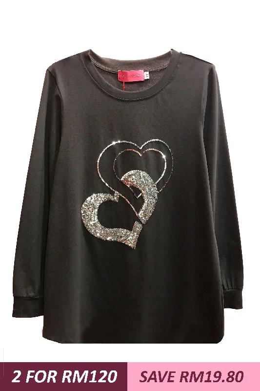 Trendy And Casual Love Basic T-Shirt