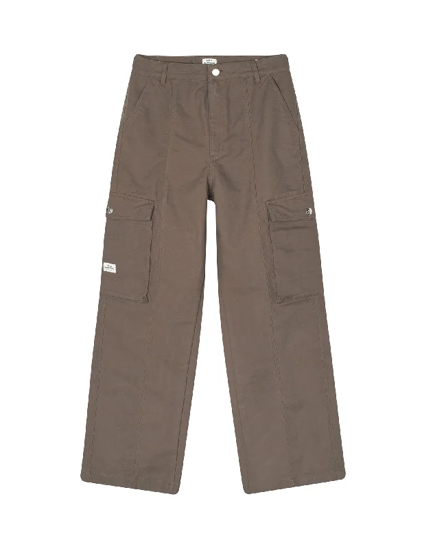 Warm And Comfortable Wax Bauer Pants, Major Brown