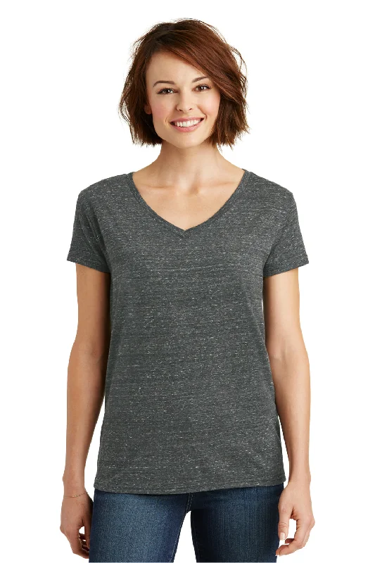 Street Charm District Womens Cosmic Short Sleeve V-Neck T-Shirt - Black/Grey - Closeout Street Charm District Womens Cosmic Short Sleeve V-Neck T-Shirt - Black/Grey - Closeout