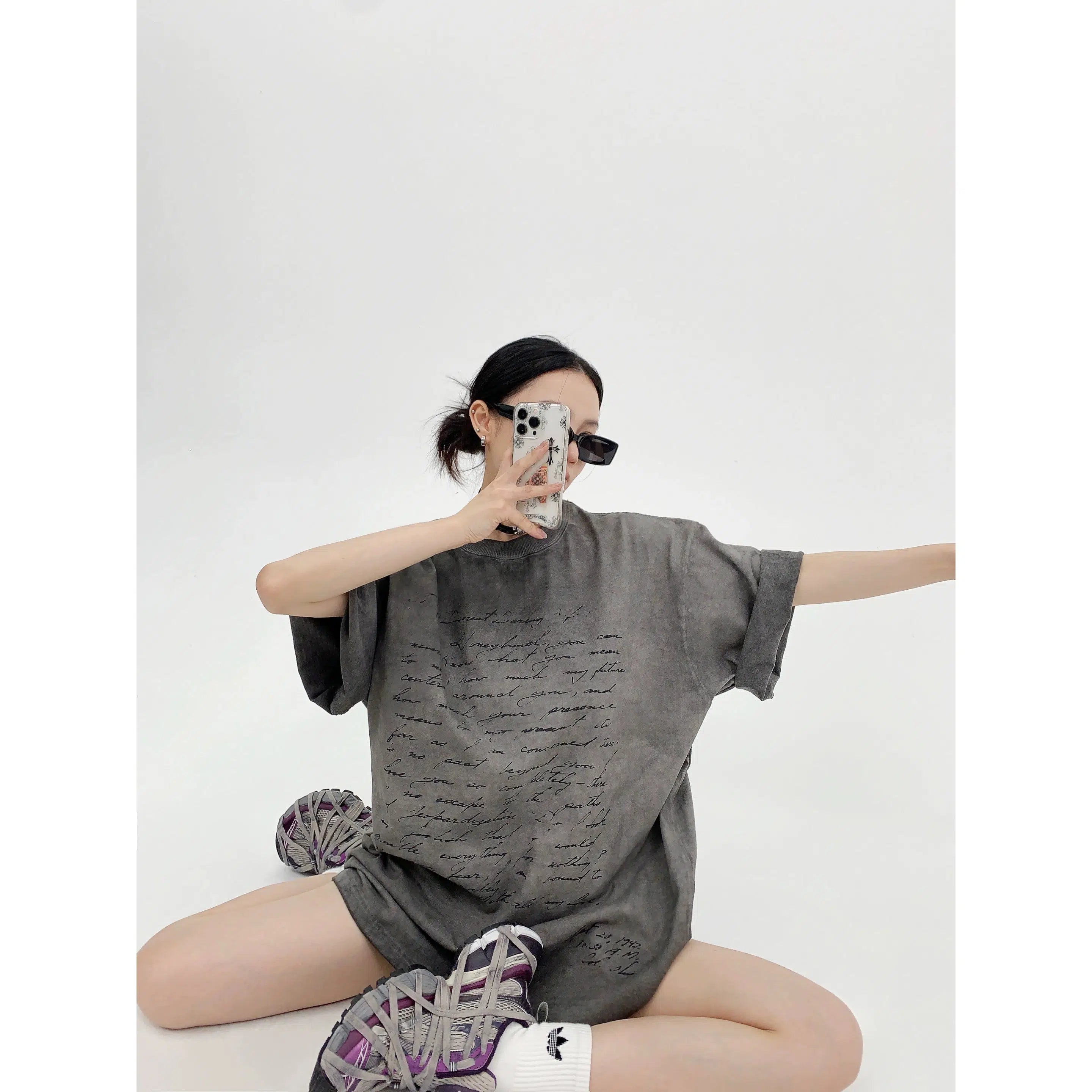 New Autumn And Winter Styles Oversized Graphic T-Shirt