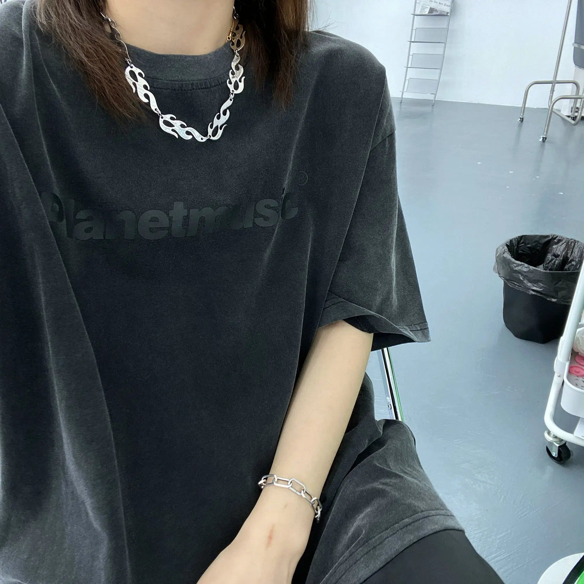 Autumn Selection Oversized Graphic T-Shirt