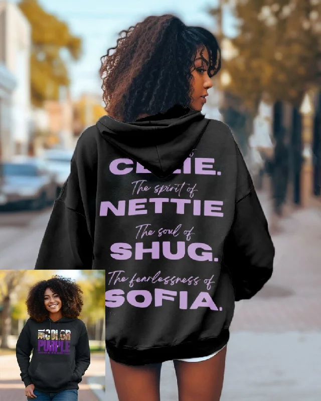 Unique Design The Color Purple Musical Long Sleeve Hoodie