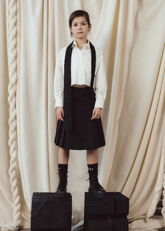 Romantic And Fresh AERRIC SKIRT-Black