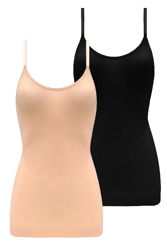 Simple Matching Ultra Light Shaping Camisole - 2 Pack