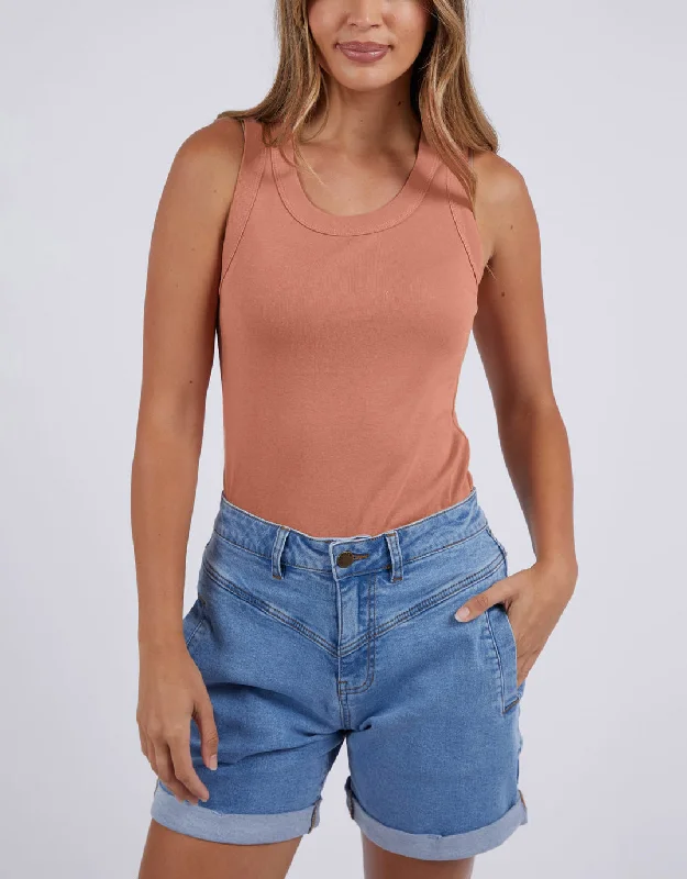 Celebrity Style Esme Tank - Clay
