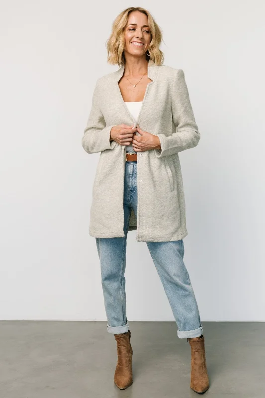 Stretch Design Knoll Notch Jacket | Stone