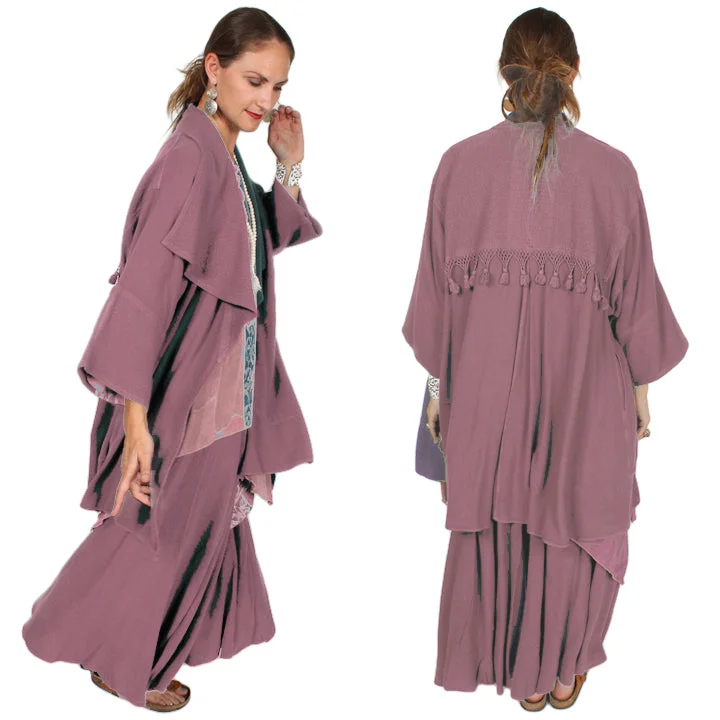 European And American Style Tienda ho Rachida Tassel Jacket Habba Moroccan Cotton Sml-3x