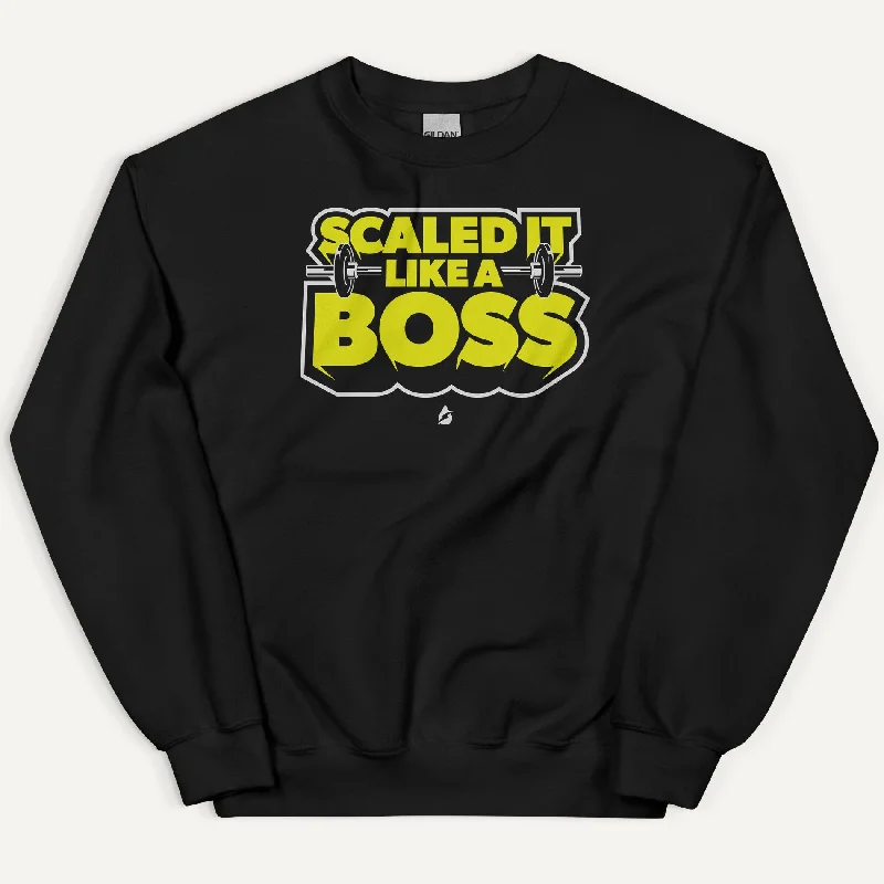 Celebrity Style Scaled It Like A Boss Sweatshirt