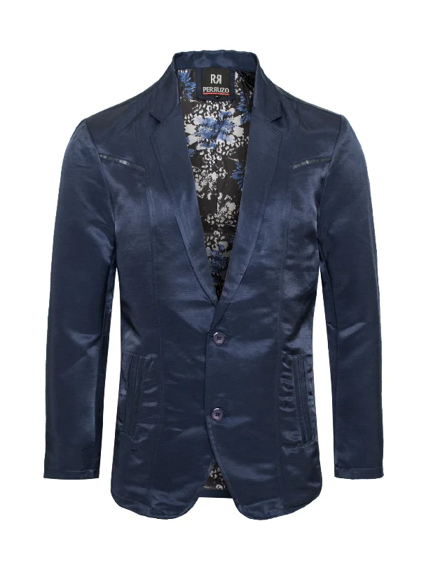 Simple Matching Men's Sport  Blazer  Navy 9005