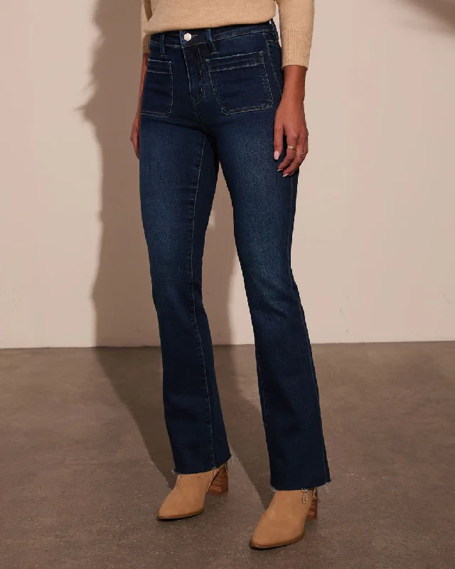 Fresh And Natural Raleigh High Rise Bootcut Jeans