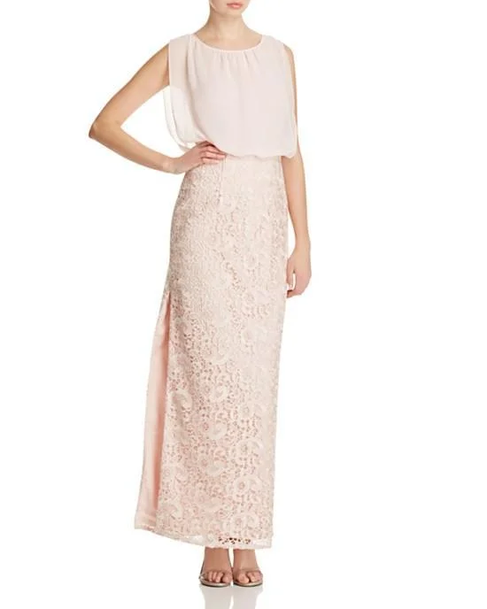 European And American Style Aidan Mattox - Sleeveless Lace Long Dress 251704760