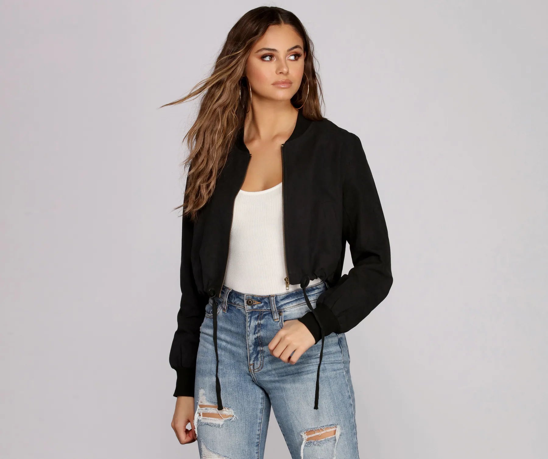 Advanced Customization Bettah Brushed Rayon Bomber Jacket