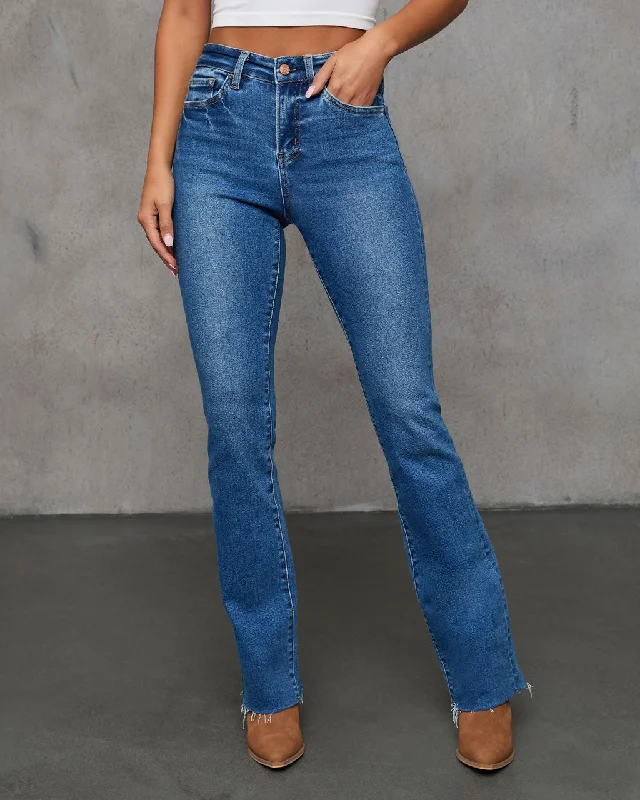 High-end Fabrics Orslow High Rise Straight Leg Denim