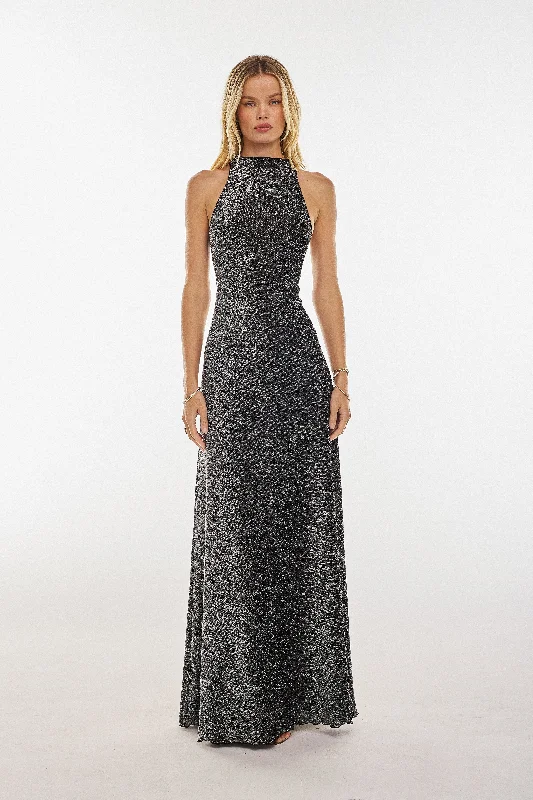 Luxury And Elegant Maxine Maxi in Graphite