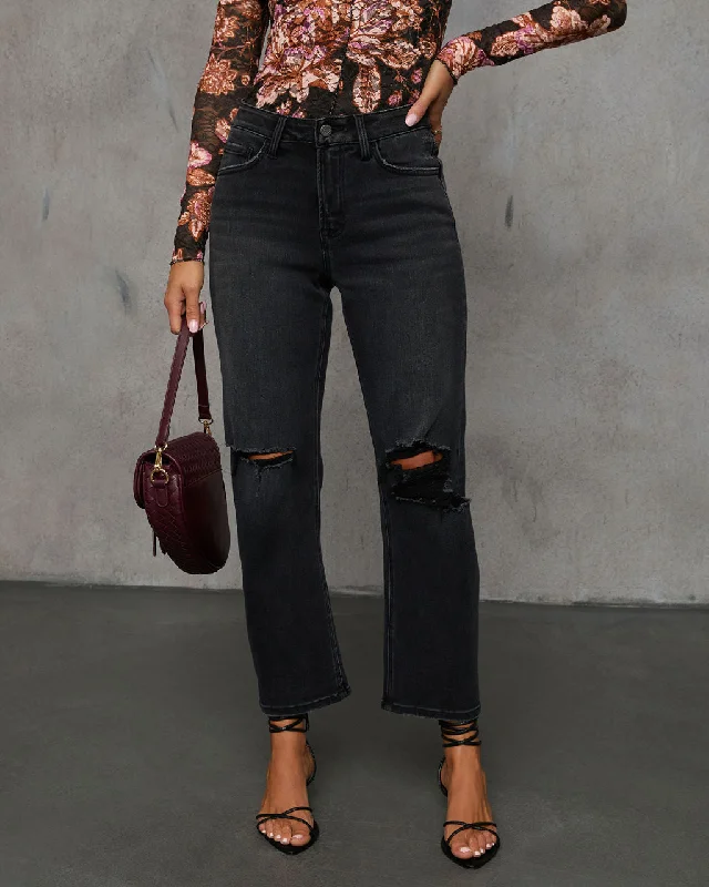 Dessert Matching Raylene High Rise Barrel Jean
