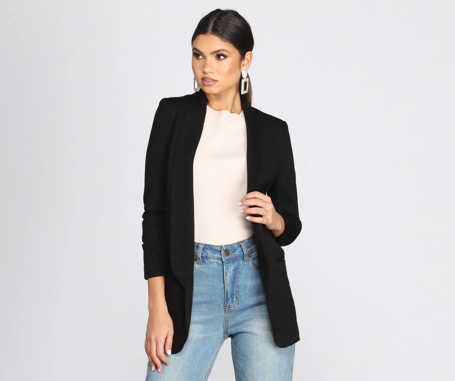 Carefree Style Set The Rules Boyfriend Blazer