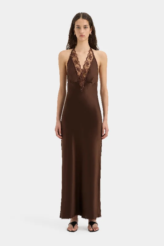 Elegant And Charming Aries Halter Gown