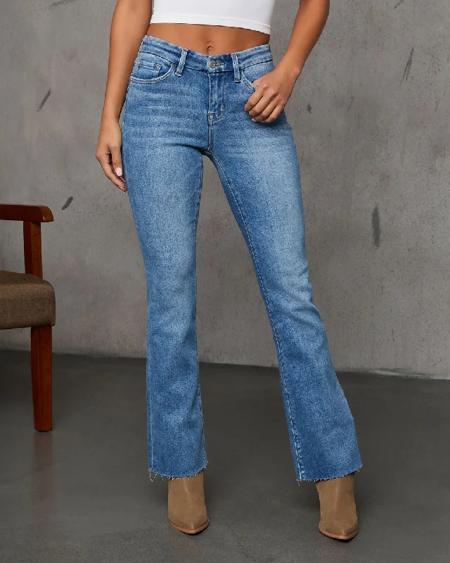 Denim Design Kendlen Mid Rise Flare Denim