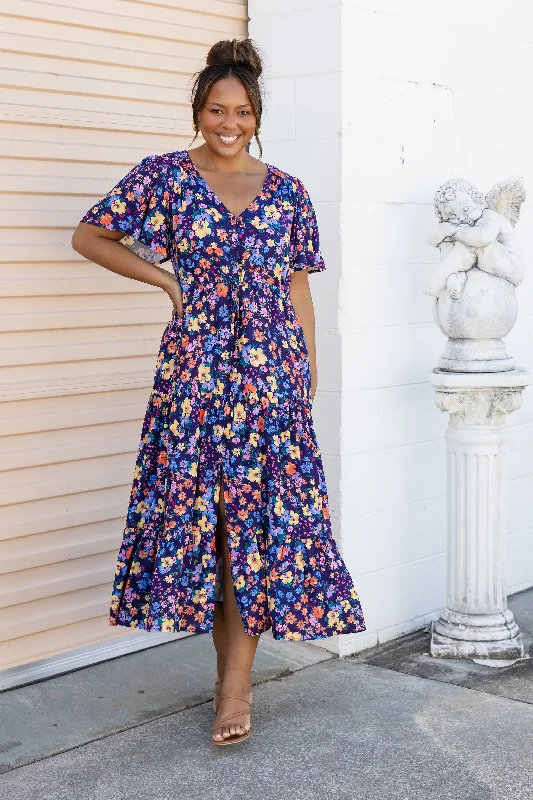 Advanced Customization Bonnie Maxi Dress in Posie