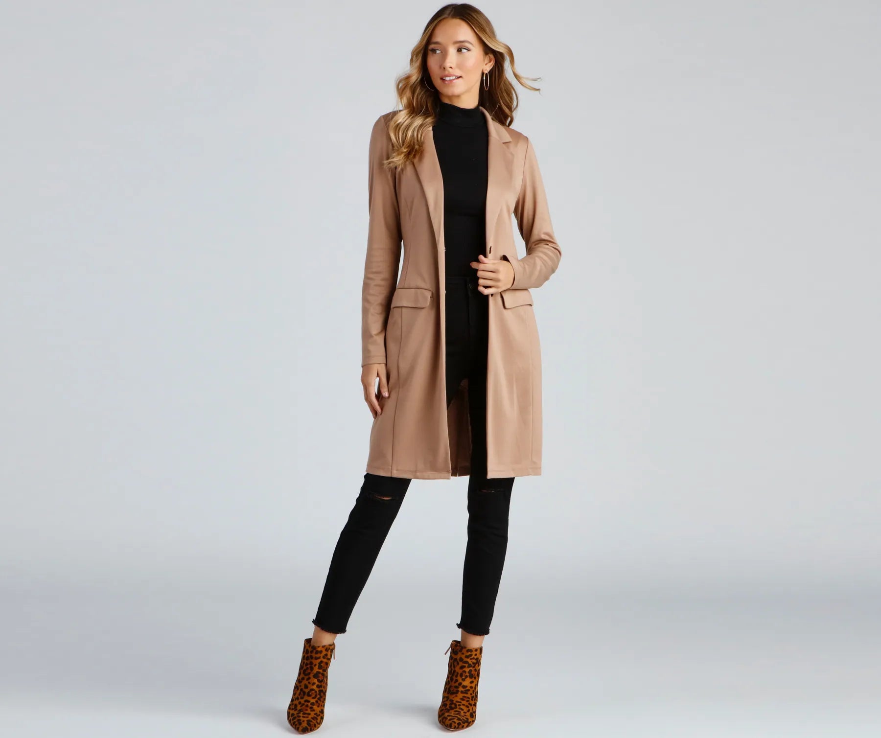 Outdoor Trend Boss Babe Longline Blazer