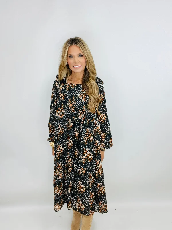 Celebrity Must-have AFTER DARK MIDI DRESS